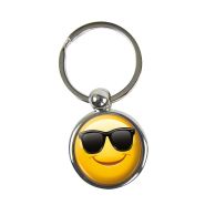 Sleutelhanger 0006-0064 Smiley Chip D4 zonnebril #