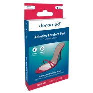 Deramed adhesive forefoot pad