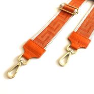 M&M leather fashion schouderband 046 goud #